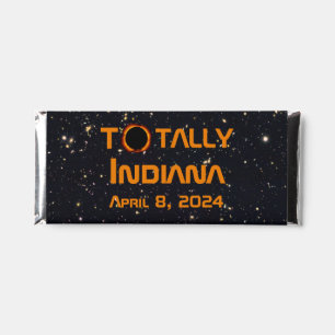 Totally Indiana 2024 Solar Eclipse Hershey Bar Favors