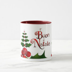 TOTALLY "ITALIAN CHRISTMAS BUON NATALE" MUG