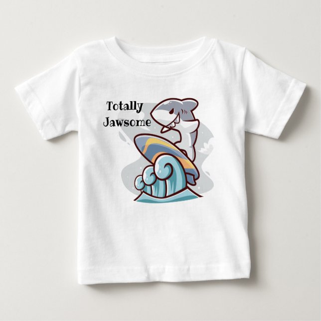Totally Jawsome  Baby T-Shirt (Front)