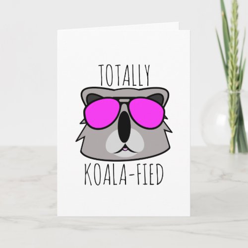 Totally Koalafied Holiday Card