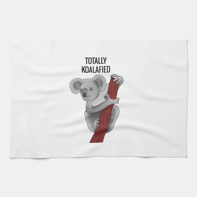 Totally Koalafied Towel (Horizontal)