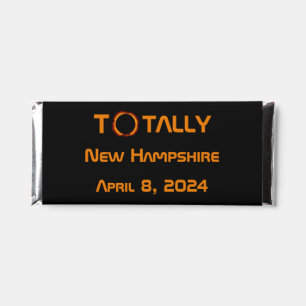 Totally New Hampshire 2024 Solar Eclipse Hershey Bar Favors