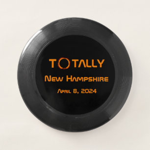 Totally New Hampshire 2024 Solar Eclipse Wham-O Frisbee