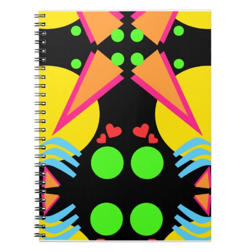 Totally New Wave Eighties Notebook