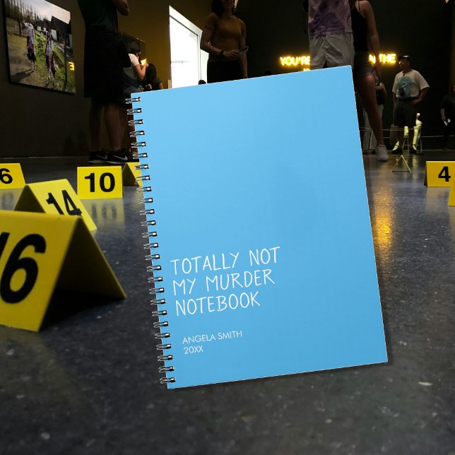 Totally Not My Murder Notebook – Funny Dark Humor  (Creator Uploaded)