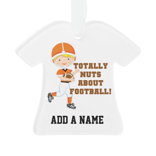Totally Nuts About Football Ornament