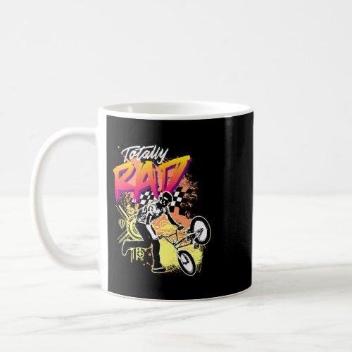 Totally Rad 80s Retro Bmx Boys Bike Coffee Mug