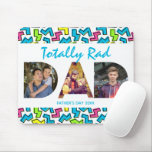 Totally Rad Dad 3-Photo DAD Father's Day Mouse Pad