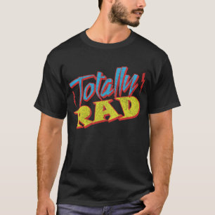 Totally Rad Retro 1980's Eighties Costume T-Shirt