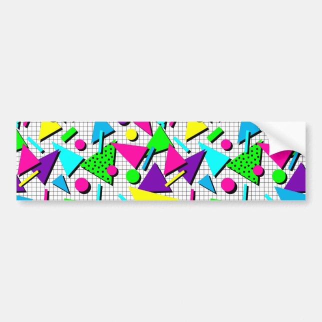 totally radical bumper sticker (Front)