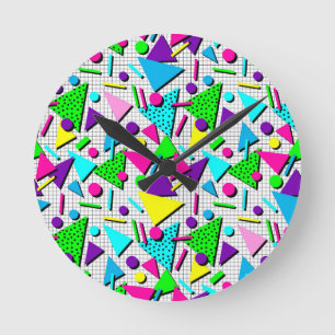 totally radical round clock