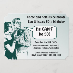 Funny 50th Birthday Invitations & Invitation Templates | Zazzle Funny 50th Birthday Invitations & Invitation Templates | Zazzle