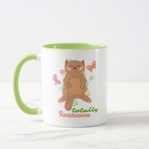 Totally roarsome mug