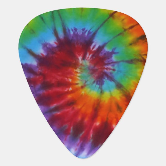 Totally Tie-Dye Guitar Picks (Front)