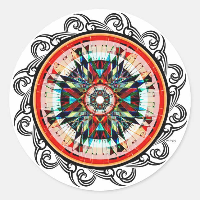 Totally Totem Classic Round Sticker (Front)