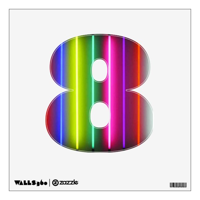 Totally Tubular 1980s Part 3 of 5 Wall Decal (Front)