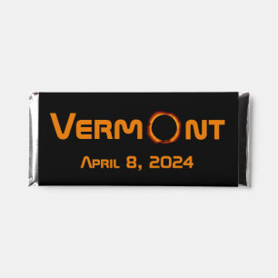 Totally Vermont 2024 Solar Eclipse Hershey Bar Favors