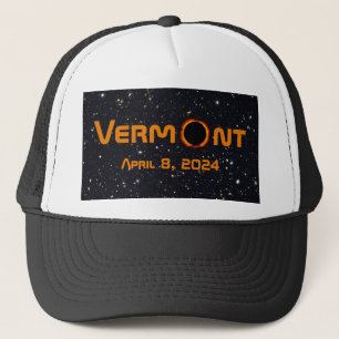 Totally Vermont 2024 Solar Eclipse Trucker Hat