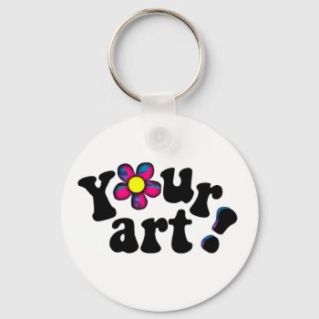 Totally You Customized Personal Keyring Bling by RetroZone at Zazzle