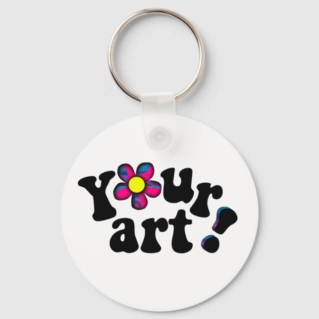 Totally YOU customized personal Keyring Bling (Front)