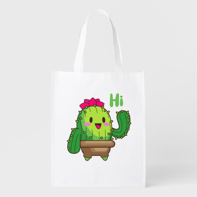 Tote-ally Cactus Bag (Front)