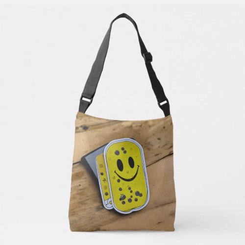   Tote_ally Smiling Emoji Canvas Bag Carry You Crossbody Bag