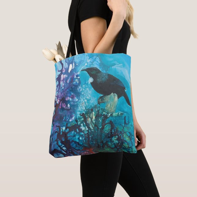 Tote-ally Tui Tote Bag (Close Up)