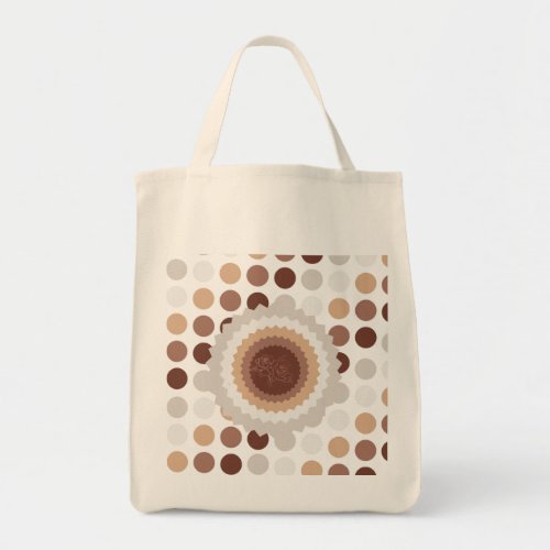 Tote Bag Abstract rose design watch