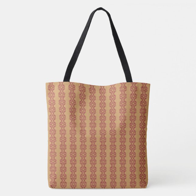Tote Bag (ao) - Curled Xs (Back)