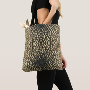 Tote Bag (ao) - Sunflower Seed Geometry
