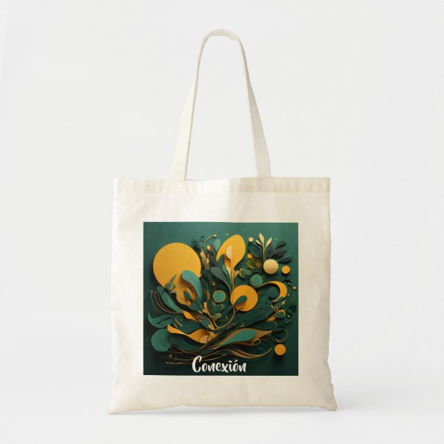 Tote Bag Arte Biodiversidad Viva Conexión (Front)