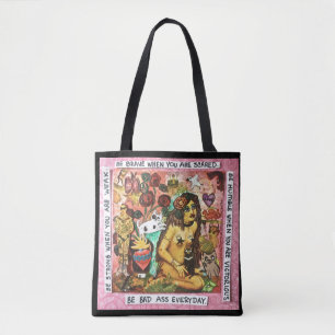 Tote bag-be badass everyday bag