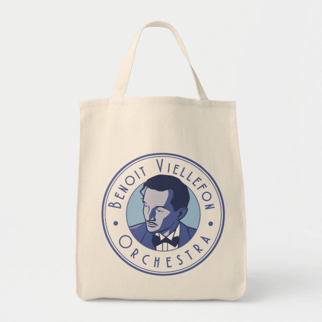 Tote Bag - Benoit Viellefon Orchestra (blue) (Front)