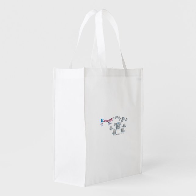 TOTE-Bag B'smooth Grocery Bag (Back Side)
