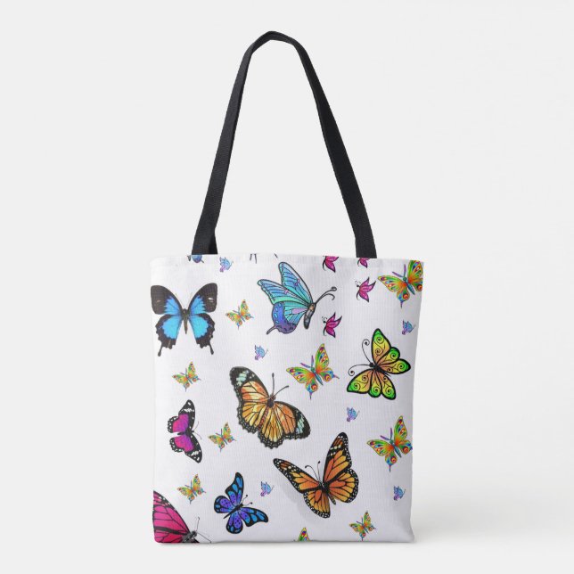 tote bag butterflies (Back)