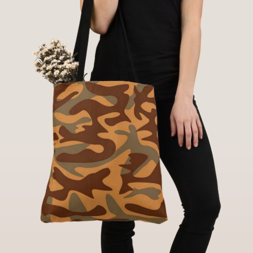 Tote Bag camouflage army