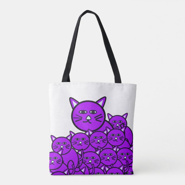 Tote Bag Cat (Back)