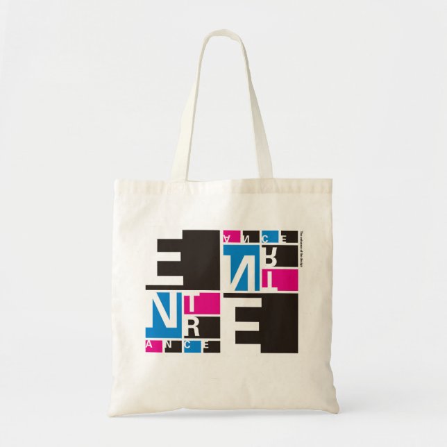 Tote Bag (Color) [Grid] (Front)