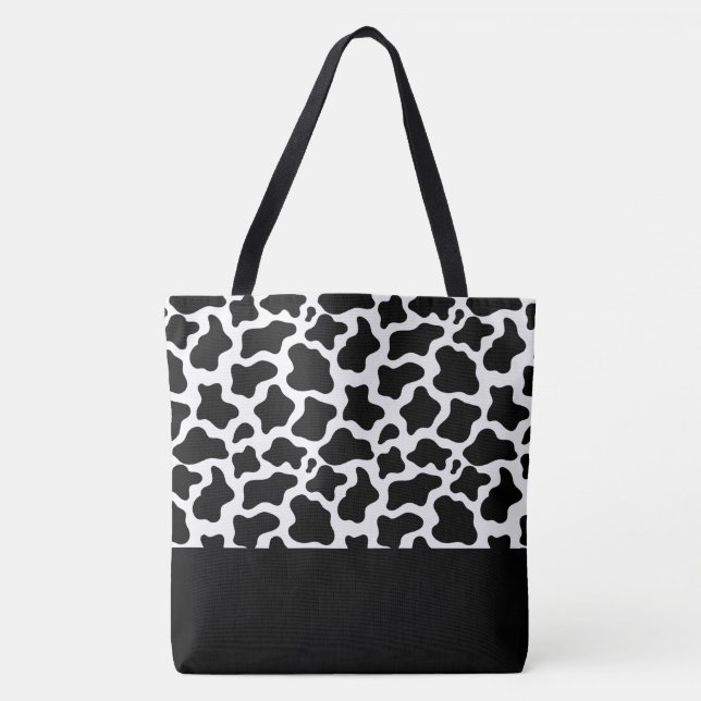 Tote Bag-Cow Print (Front)