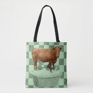 Tote bag cows