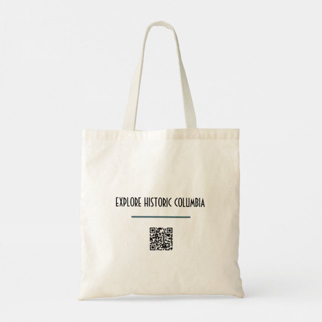 Tote Bag "Explore Historic Columbia" (Back)
