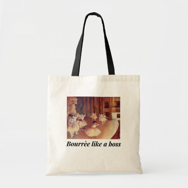 Tote Bag for Dancers, Dance, Ballerina, Ballet (Front)