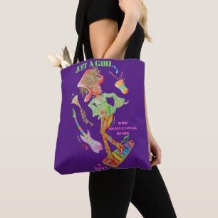 Tote Bag for Girls Who Really Loves Music