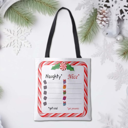 Tote Bag for the Naughty or Nice