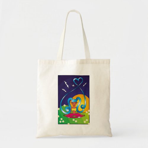 Tote bag for women who meditate