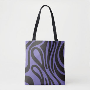 Tote bag for women, with a Zebra effect