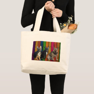 Tote bag French Bulldogs 