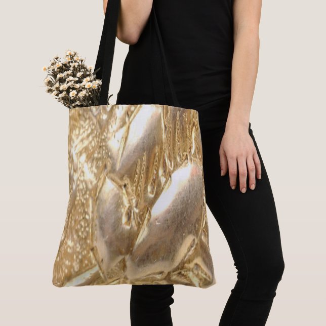 Tote Bag Gold  (Close Up)