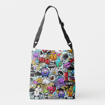 Tote bag - graffiti design