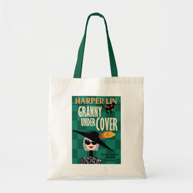 TOTE BAG Granny Under Cover Harper Lin Book Cover (Front)